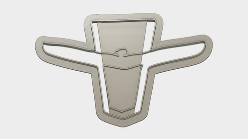 3D Model to Print Your Own 1961-1963 Ford Thunderbird Emblem Cookie Cutter DIGITAL FILE ONLY