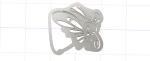 3D Model to Print Your Own Cookie Cutter Inspired by Pokemon Beautifly DIGITAL FILE