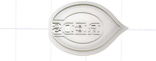 3D Printed Cookie Cutter Inspired by Cincinnati Reds Logo