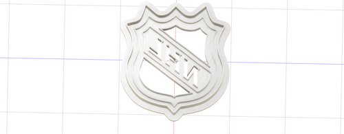 3D Model to Print Your Own Cookie Cutter Inspired by NHL Logo DIGITAL FILE ONLY