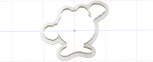 Load image into Gallery viewer, 3D Model to Print Your Own Cookie Cutter Inspired by Pokemon Polywhirl DIGITAL FILE