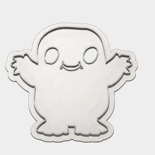 3D Model to Print Your Own  Dr. Who Adipose Cookie Cutter DIGITAL FILE ONLY