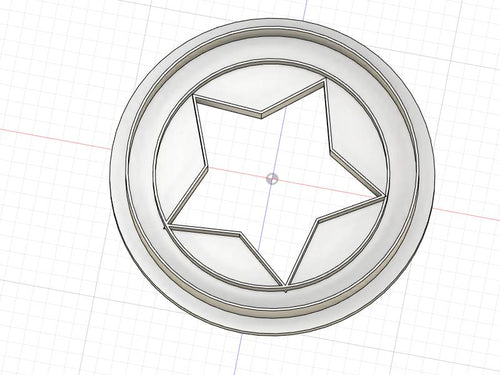 3D Model to Print Your Own  Animal Crossing Coin Cookie Cutter DIGITAL FILE ONLY