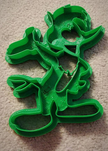 3D Printed Cookie Cutter Inspired by Woody Woodpecker