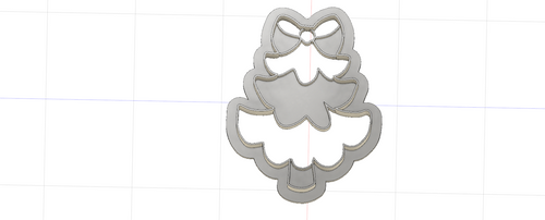 3D Model to Print Your Own Christmas Tree Cookie Cutter DIGITAL FILE ONLY