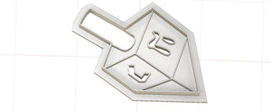 3D Printed hanukkah Dreidel Cookie Cutter