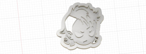 3D Printed Demon Slayer Genya Shinazugawa Cookie Cutter