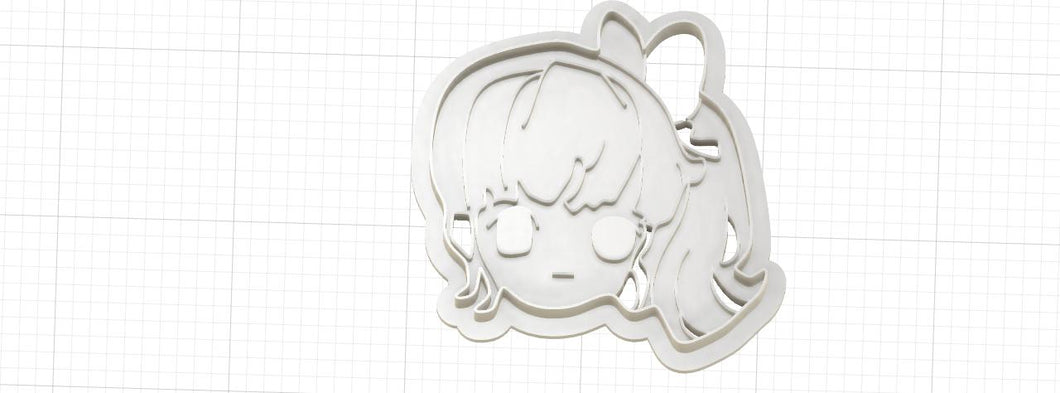 3D Printed Demon Slayer Kanae Kocho Cookie Cutter