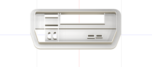 3D Model to Print Your Own Cookie Cutter Inspired by NES Console DIGITAL FILE ONLY