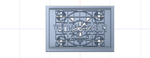 3D Printed Cookie Cutter Inspired by Fallout Please Stand By Screen