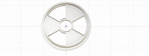 3D Model to Print Your Own Radioactive Symbol Cookie Cutter DIGITAL FILE ONLY