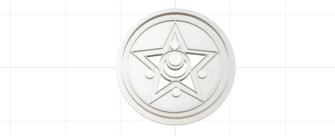 3D Model to Print Your Own Sailor Moon Crystal Star Cookie Cutter DIGITAL FILE ONLY