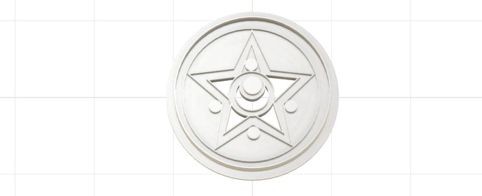 3D Printed Sailor Moon Crystal Star Cookie Cutter