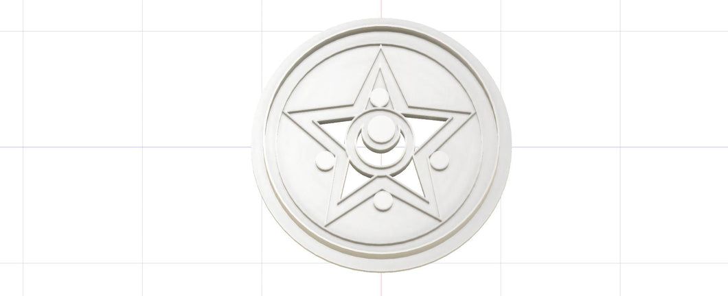 3D Printed Sailor Moon Crystal Star Cookie Cutter