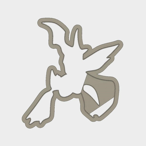 3D Model to Print Your Own Pokemon Scyther Cookie Cutter DIGITAL FILE ONLY