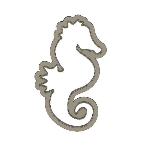 3D Model to Print Your Own Seahorse Cookie Cutter DIGITAL FILE ONLY