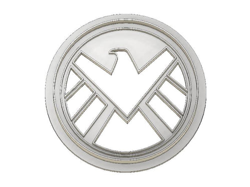 3D Model to Print Your Own Marvel Shield Logo Cookie Cutter DIGITAL FILE ONLY