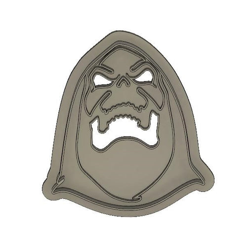 3D Model to Print Your Own MOTU Skeletor Cookie Cutter DIGITAL FILE ONLY