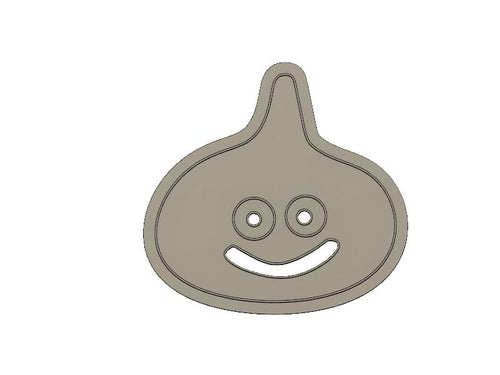 3D Model to Print Your Own Dragon Quest Slime Cookie Cutter DIGITAL FILE ONLY