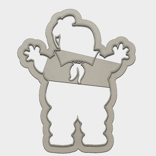 3D Model to Print Your Own Ghostbusters Stay Puff Man Cookie Cutter DIGITAL FILE ONLY