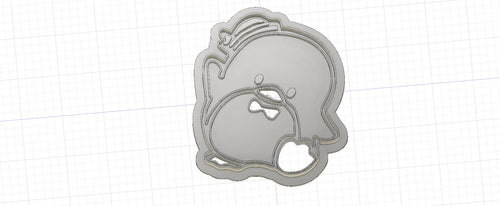 3D Model to Print Your Own Sanrio Tuxedo Sam Cookie Cutter DIGITAL FILE ONLY