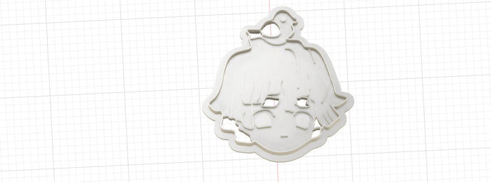 3D Model to Print Your Own Demon Slayer Zenitsu with Bird Cookie Cutter DIGITAL FILE ONLY