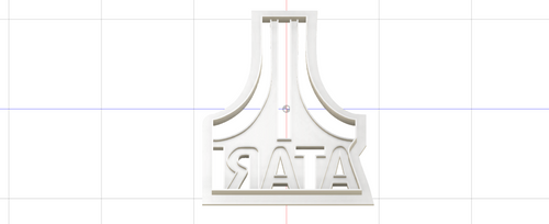 3D Model to Print Your Own Cookie Cutter Inspired by Atari Logo DIGITAL FILE ONLY