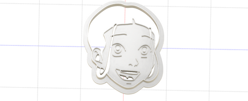 3D Model to Print Your Own Avatar Katara Cookie Cutter DIGITAL FILE ONLY
