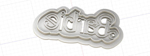 3D Printed Barbie Logo Cookie Cutter