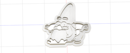 3D Model to Print Your Own Gravity Falls Barfing Gnome Cookie Cutter DIGITAL FILE ONLY
