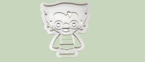 3D Model to Print Your Own Marvel Comics Beast Cookie Cutter DIGITAL FILE ONLY
