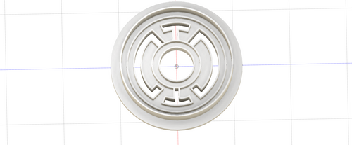 3D Model to Print Your Own Blue Lantern Cookie Cutter DIGITAL FILE ONLY