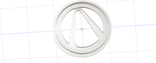 3D Model to Print Your Own Cookie Cutter Inspired by Borderlands Logo  DIGITAL FILE ONLY
