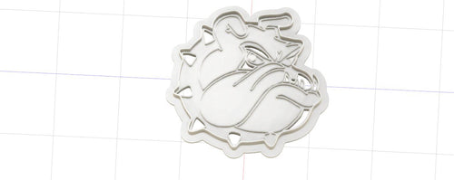 3D Model to Print Your Own Bulldog Cookie Cutter DIGITAL FILE ONLY