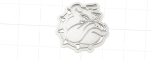 3D Printed Bulldog Cookie Cutter