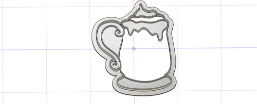 3D Model to Print Your Own Butter Beer Cookie Cutter Pack DIGITAL FILE ONLY