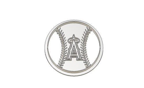 3D Model to Print Your Own Cookie Cutter Inspired by the California Angels DIGITAL FILE ONLY