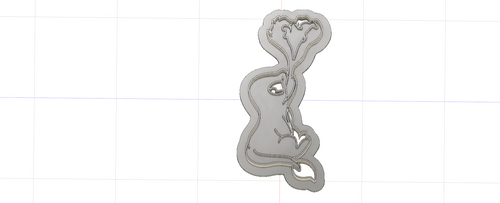 3D Model to Print Your Own Pokemon Charmander Heart Cookie Cutter DIGITAL FILE ONLY