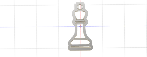 3D Model to Print Your Own King Chess Piece Cookie Cutter Pack DIGITAL FILE ONLY