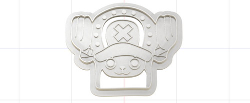 3D Printed One Piece Tony Tony Chopper Cookie Cutter