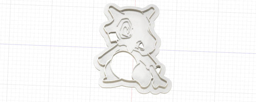 3D Model to Print Your Own Pokemon Cubone Cookie Cutter DIGITAL FILE ONLY