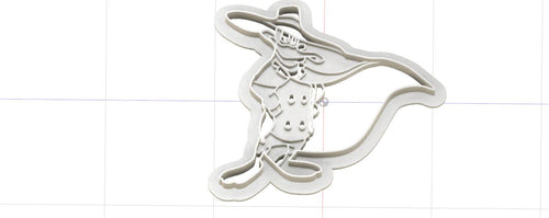 3D Printed Disney Darkwing Duck Cookie Cutter