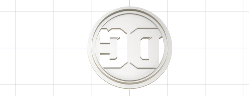 3D Model to Print Your Own DC Comics DC Comics Logo Cookie Cutter DIGITAL FILE ONLY