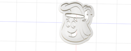 3D Model to Print Your Own Dora the Explorer Backpack Cookie Cutter DIGITAL FILE ONLY