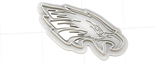 3D Model to Print Your Own Philadelphia Eagles Cookie Cutter DIGITAL FILE ONLY