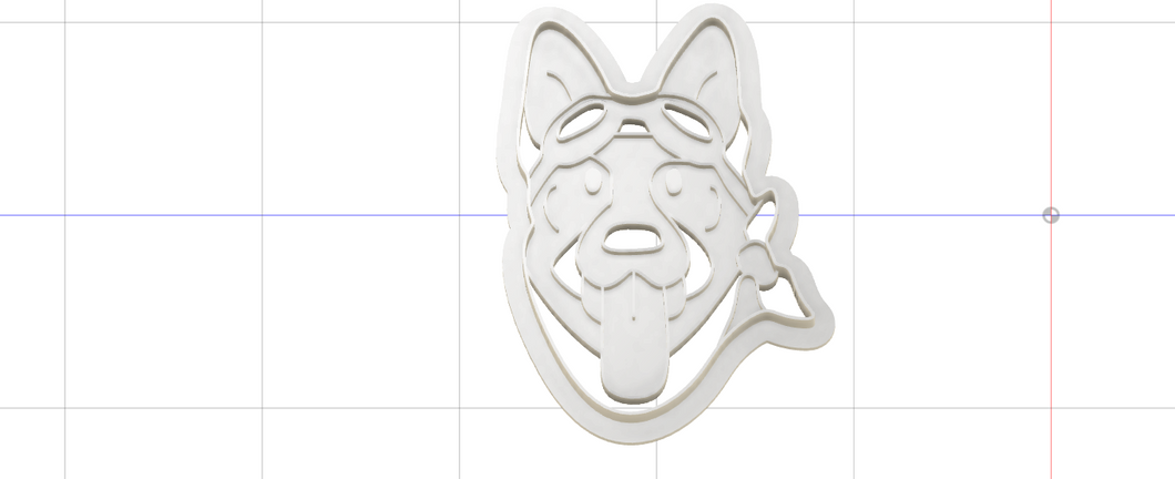 3D Printed Cookie Cutter Inspired by Fall Out Dogmeat