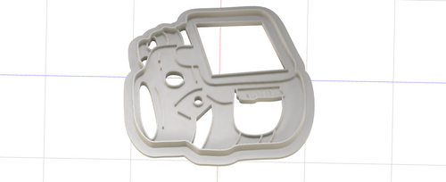 3D Printed Cookie Cutter Inspired by Fall Out Pip Boy