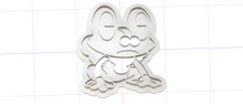 Load image into Gallery viewer, 3D Model to Print Your Own Cookie Cutter Inspired by Pokemon Froakie DIGITAL FILE