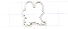 Load image into Gallery viewer, 3D Model to Print Your Own Cookie Cutter Inspired by Pokemon Froakie DIGITAL FILE