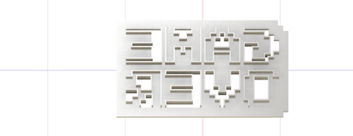3D Model to Print Your Own Game Over Cookie Cutter DIGITAL FILE ONLY